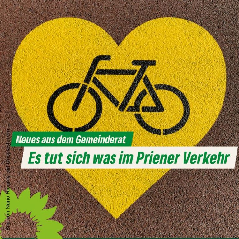 Es tut sich was bei Verkehrsthemen in Prien!